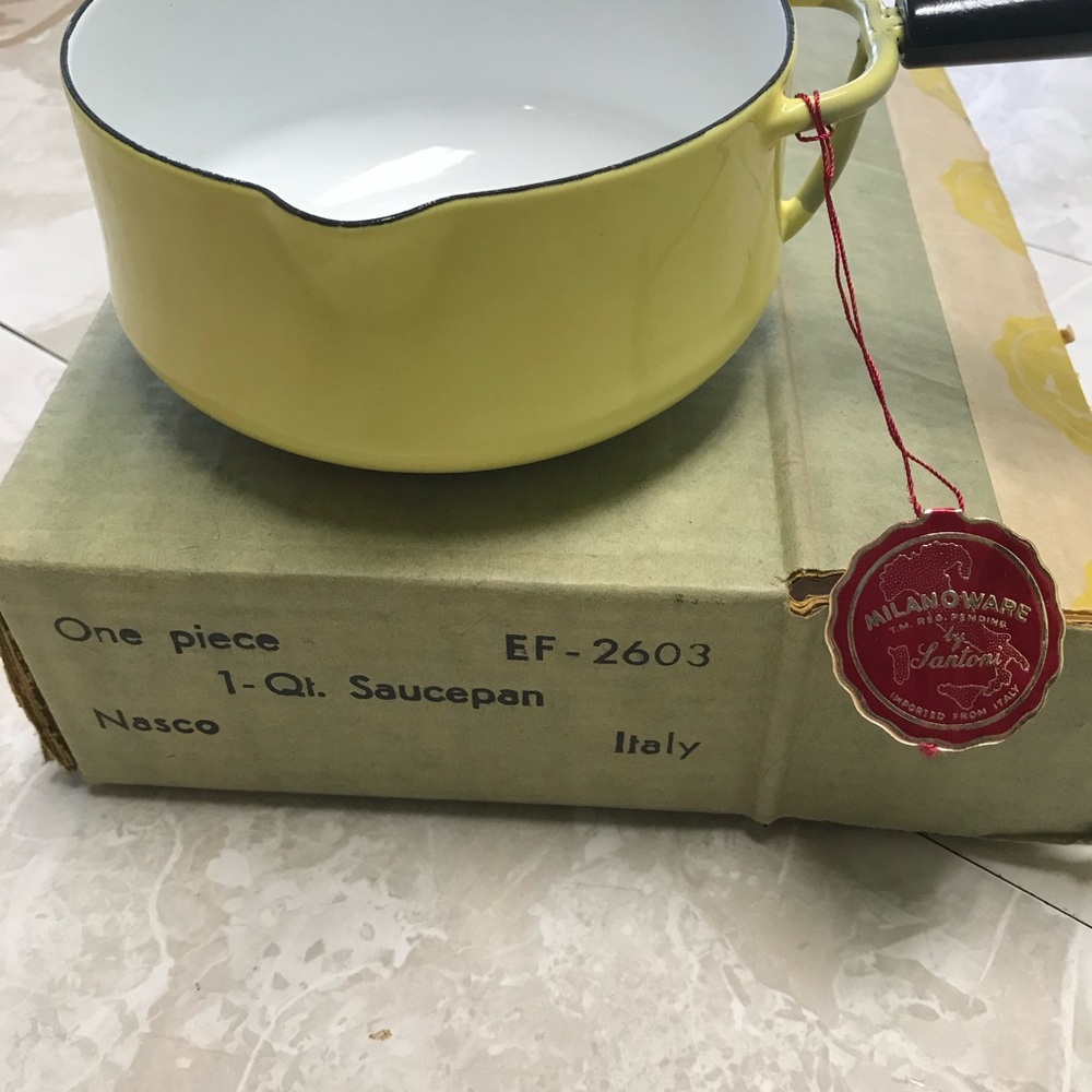 Milano Yellow Saucepan
